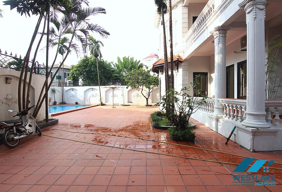 Beautiful 6 bedrooms house with swimming pool for rent in To Ngoc Van, Tay Ho, Ha Noi