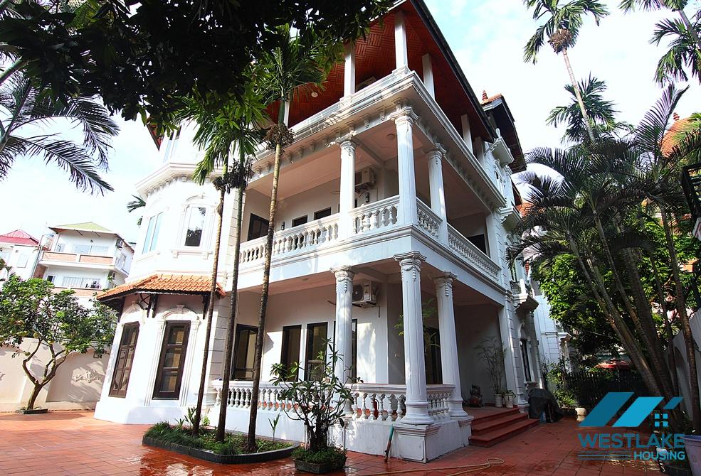 Beautiful 6 bedrooms house with swimming pool for rent in To Ngoc Van, Tay Ho, Ha Noi