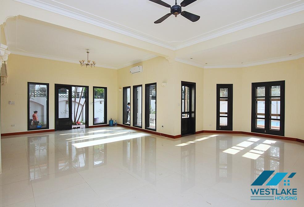 Beautiful 6 bedrooms house with swimming pool for rent in To Ngoc Van, Tay Ho, Ha Noi
