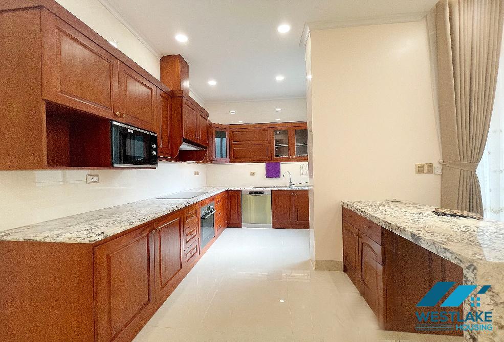 A beautiful villa with elevator for rent in T Block, Ciputra, Ha Noi