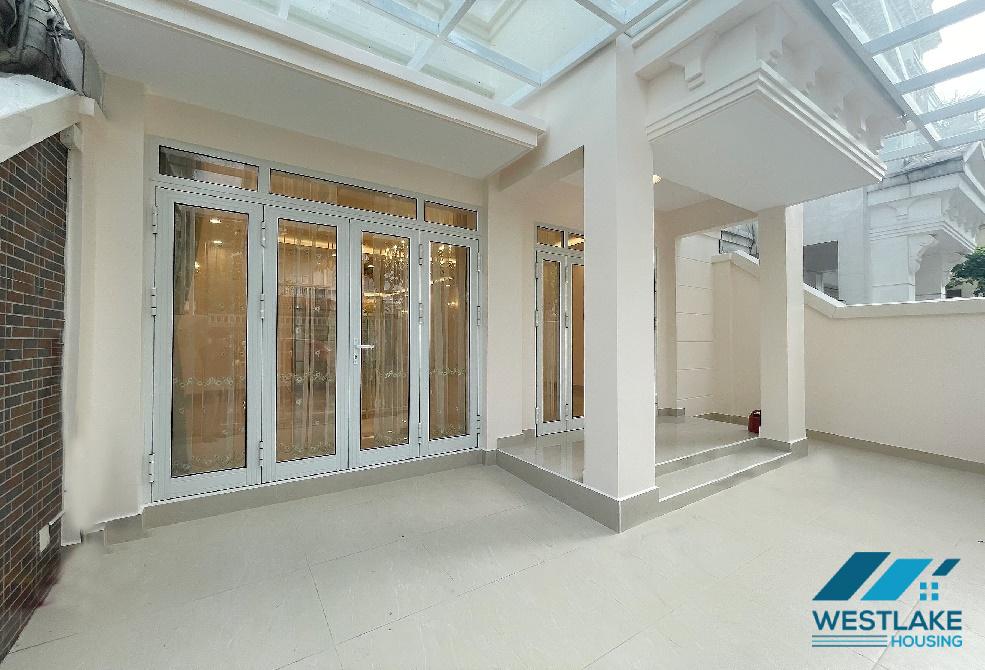 A beautiful villa with elevator for rent in T Block, Ciputra, Ha Noi