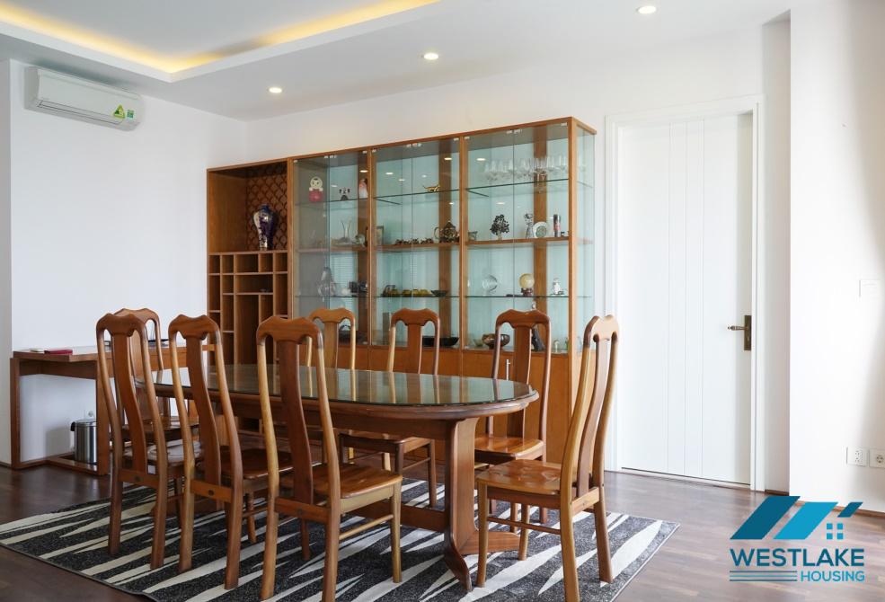 Large two bedrooms apartment for rent in L building, Ciputra, Ha Noi