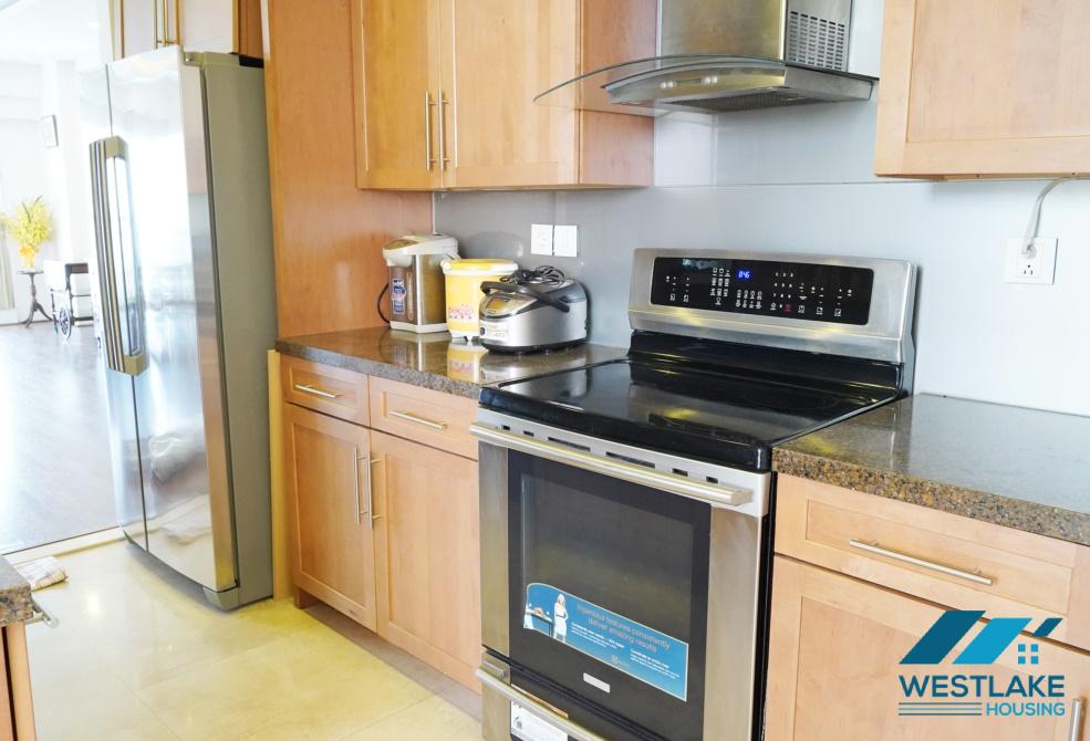 Large two bedrooms apartment for rent in L building, Ciputra, Ha Noi