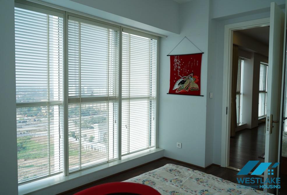 Large two bedrooms apartment for rent in L building, Ciputra, Ha Noi