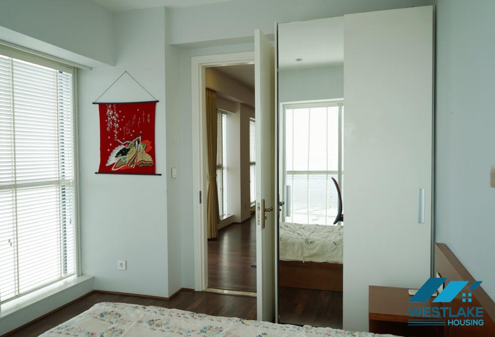 Large two bedrooms apartment for rent in L building, Ciputra, Ha Noi