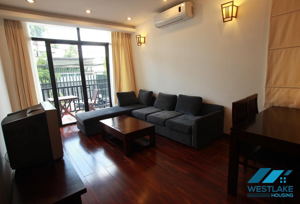 A cozy and spacious 1 bedroom apartment for rent in Tay Ho, Ha Noi