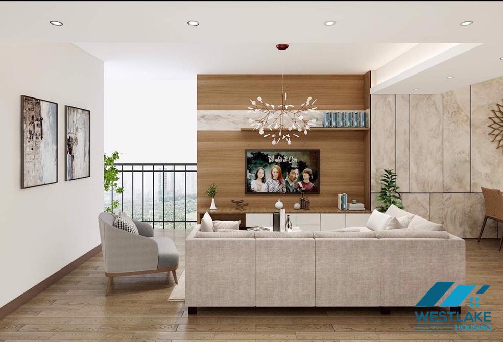 Cho thuê căn hộ mới cải tạo tại tòa nhà E, Ciputra Urban, quận Tây Hồ, Hà Nội.