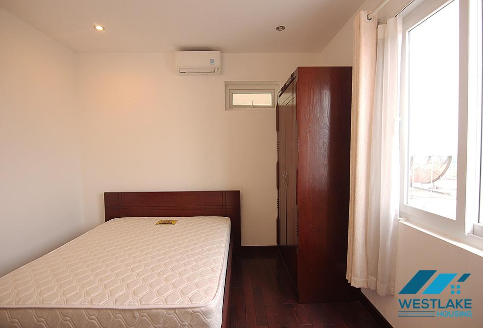 02 bedrooms apartment with large balcony for rent in Tay Ho, Ha Noi