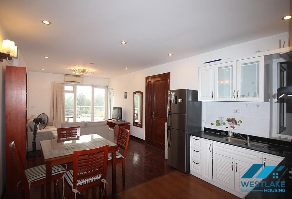 High floor, 02 bedrooms apartment for rent in Dang Thai Mai, Tay Ho, Ha Noi