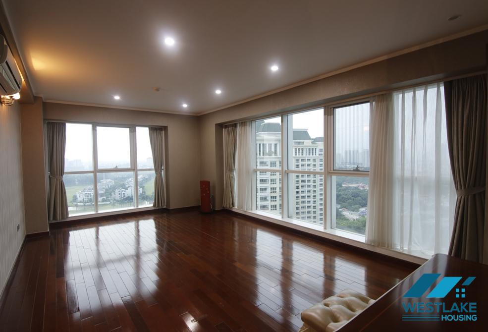 Spacious high floor 4 bedrooms apartment for rent in Ciputra, Tay Ho, Hanoi