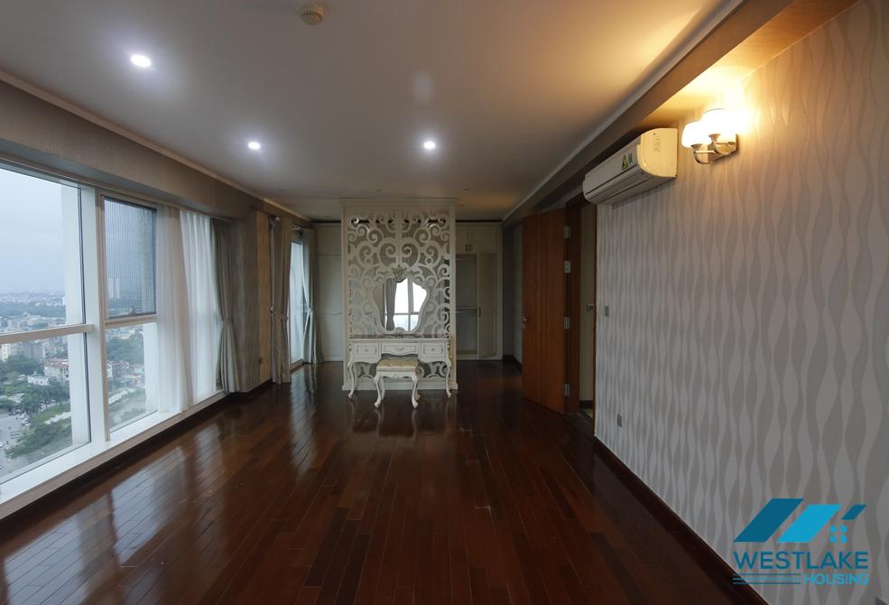 Spacious high floor 4 bedrooms apartment for rent in Ciputra, Tay Ho, Hanoi