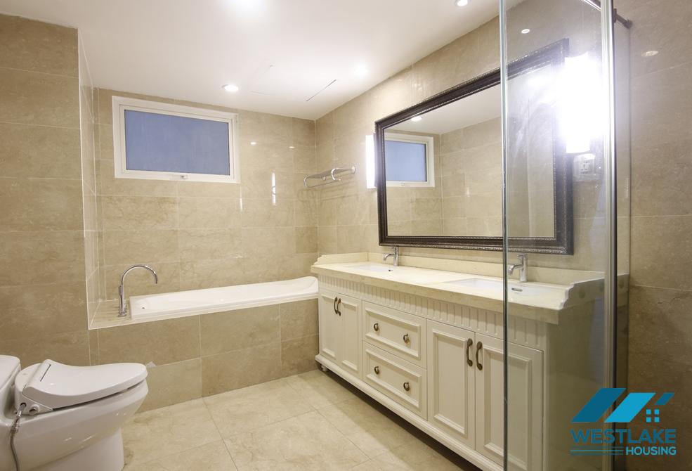 Spacious high floor 4 bedrooms apartment for rent in Ciputra, Tay Ho, Hanoi
