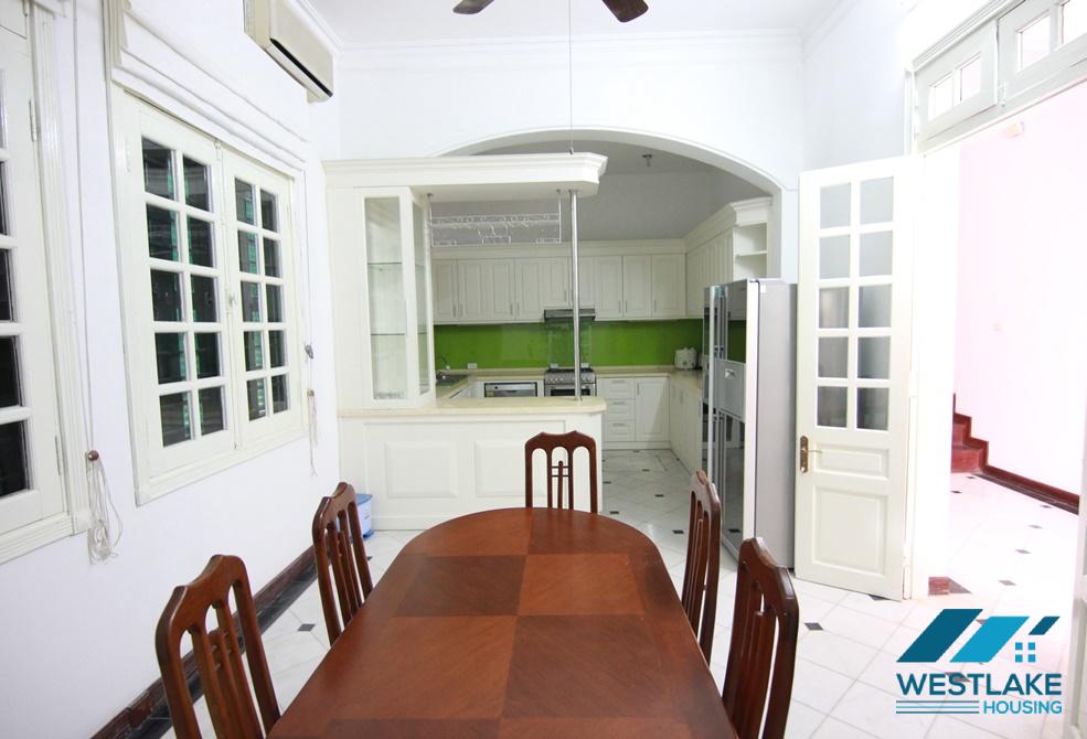 A French style house for rent in Dang Thai Mai, Tay Ho