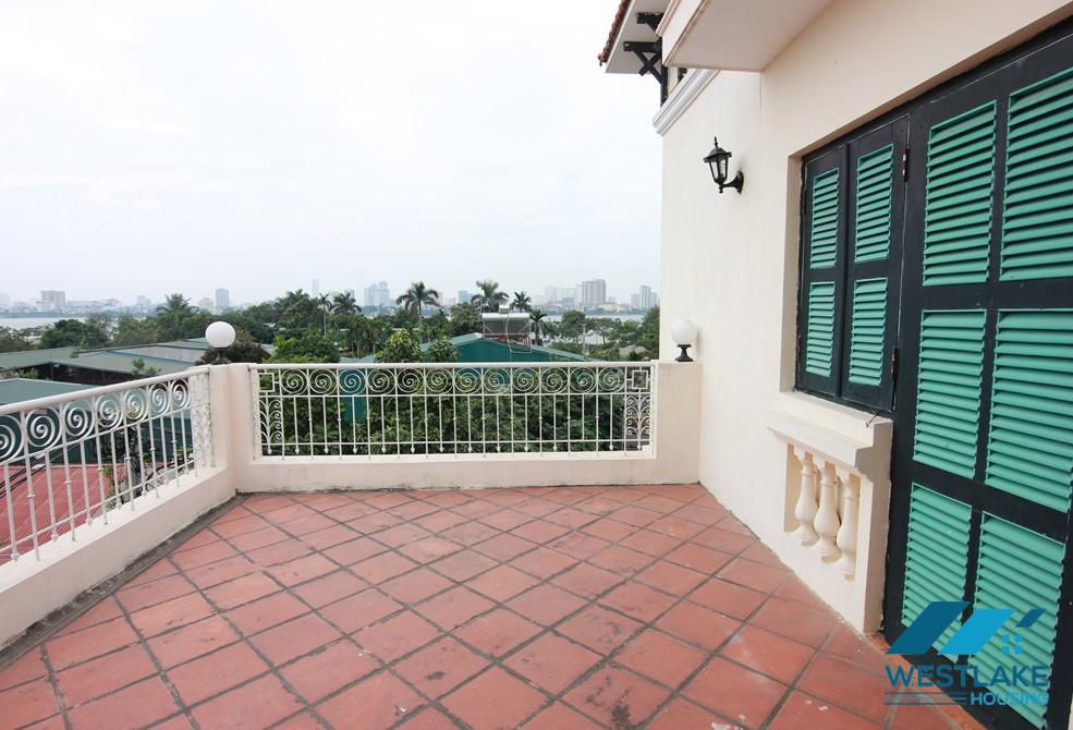 A French style house for rent in Dang Thai Mai, Tay Ho