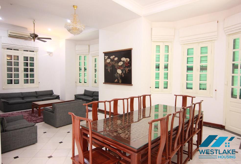 A French style house for rent in Dang Thai Mai, Tay Ho