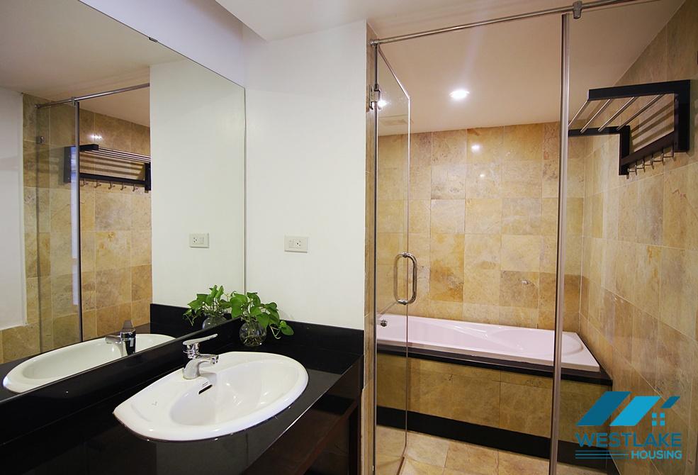 Spacious 3 bedrooms apartment with lake view for rent in Tay Ho, Ha Noi