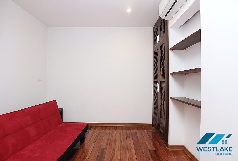 Spacious 3 bedrooms apartment with lake view for rent in Tay Ho, Ha Noi