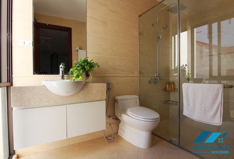A brightly and spacious studio for rent in Tay Ho, Ha Noi