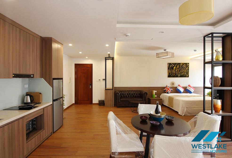 A brightly and spacious studio for rent in Tay Ho, Ha Noi