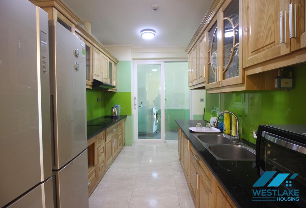 Bright and cozy 3 bedrooms apartment in Ciputra, Tay Ho, Ha Noi