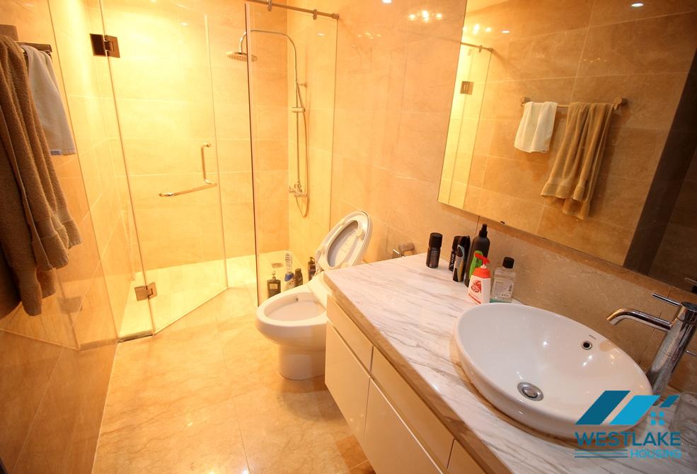 High floor 4 bedrooms apartment with nice view for rent in L tower Ciputa, Hanoi