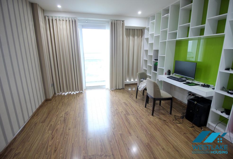 High floor 4 bedrooms apartment with nice view for rent in L tower Ciputa, Hanoi