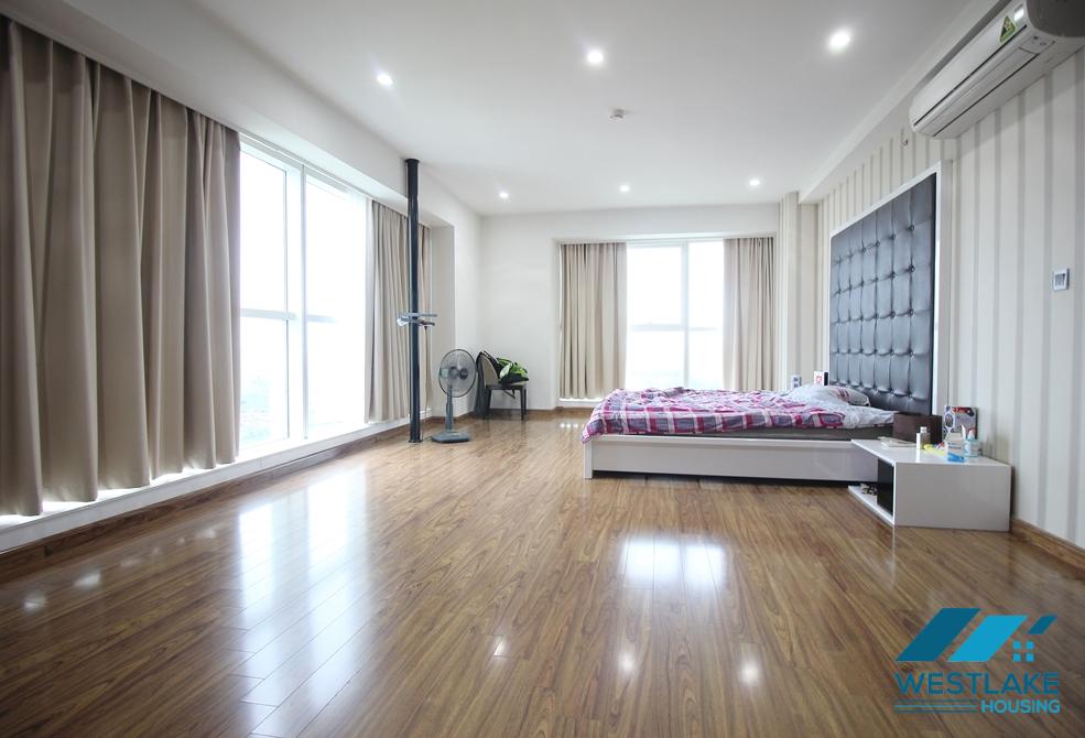 High floor 4 bedrooms apartment with nice view for rent in L tower Ciputa, Hanoi