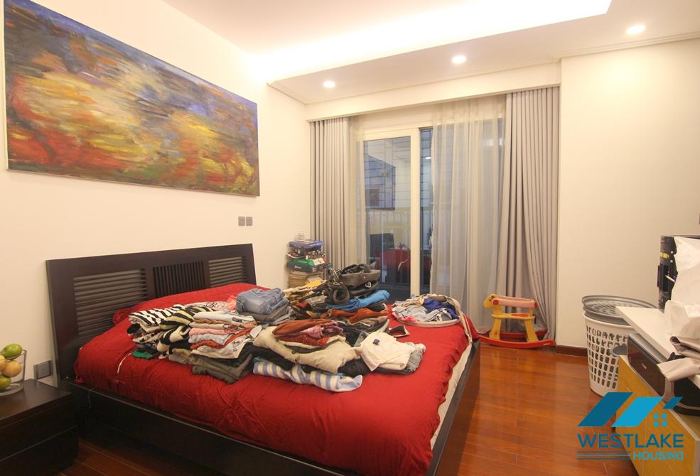 Highfloor well planned 4 bedrooms apartment for rent in Ciputra, Hanoi, Vietnam