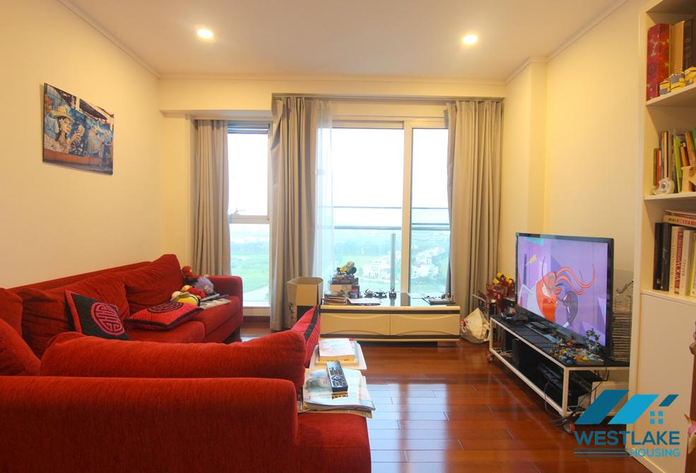 Highfloor well planned 4 bedrooms apartment for rent in Ciputra, Hanoi, Vietnam