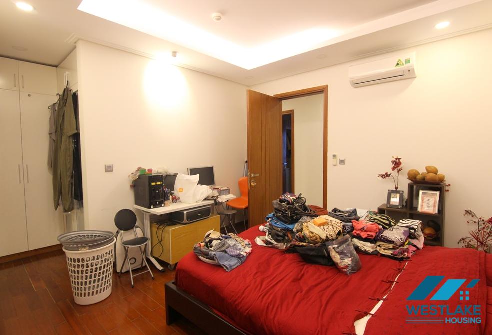 Highfloor well planned 4 bedrooms apartment for rent in Ciputra, Hanoi, Vietnam