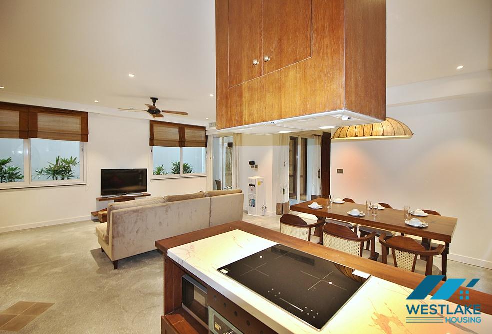 Good quality 2 bedrooms apartment for rent in Dang Thai Mai area, Tay Ho, Ha Noi