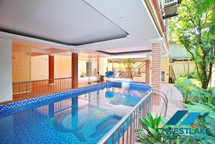 Biệt Thự 5 Phòng Ngủ Rộng, Đẹp Sáng Thoáng Có Hồ Bơi Cho Thuê Tại Tây Hồ, Hà Nội