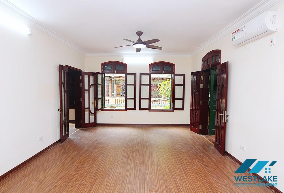 A spacious French style villa for rent in Tay Ho, Ha Noi