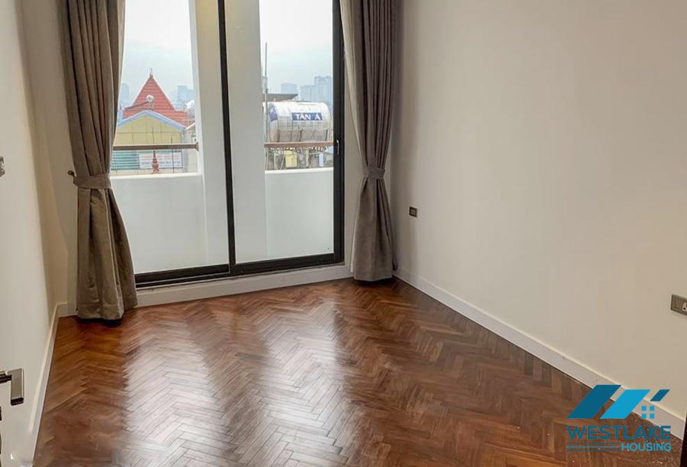 Top floor 03 bedrooms apartment with lake view for rent in Dang Thai Mai area, Tay Ho, Ha Noi