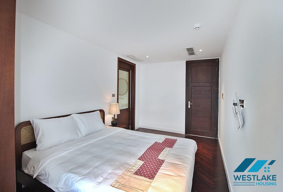 High quality and spacious 04 bedrooms serviced apartment for rent in Tay Ho, Ha Noi