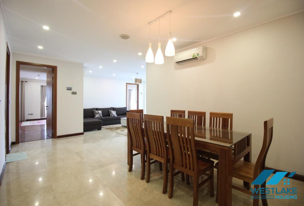 A beautiful and newly-finished 3 bedroom apartment for rent in Ciputra L Tower, Tay Ho, Ha Noi