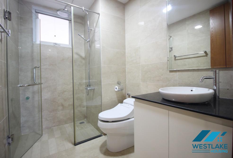 A beautiful and newly-finished 3 bedroom apartment for rent in Ciputra L Tower, Tay Ho, Ha Noi