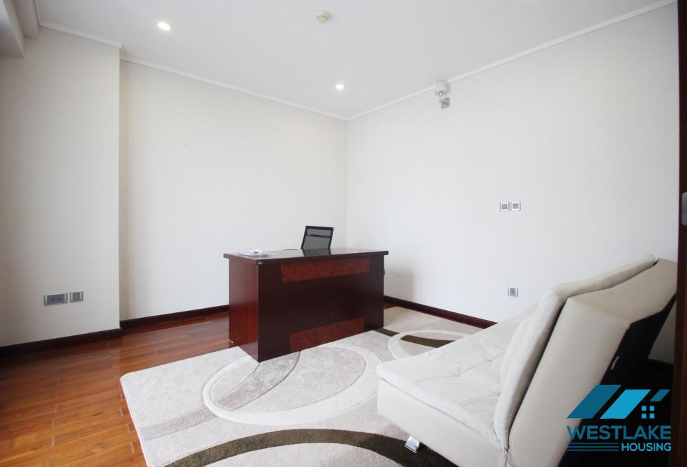 A beautiful and newly-finished 3 bedroom apartment for rent in Ciputra L Tower, Tay Ho, Ha Noi