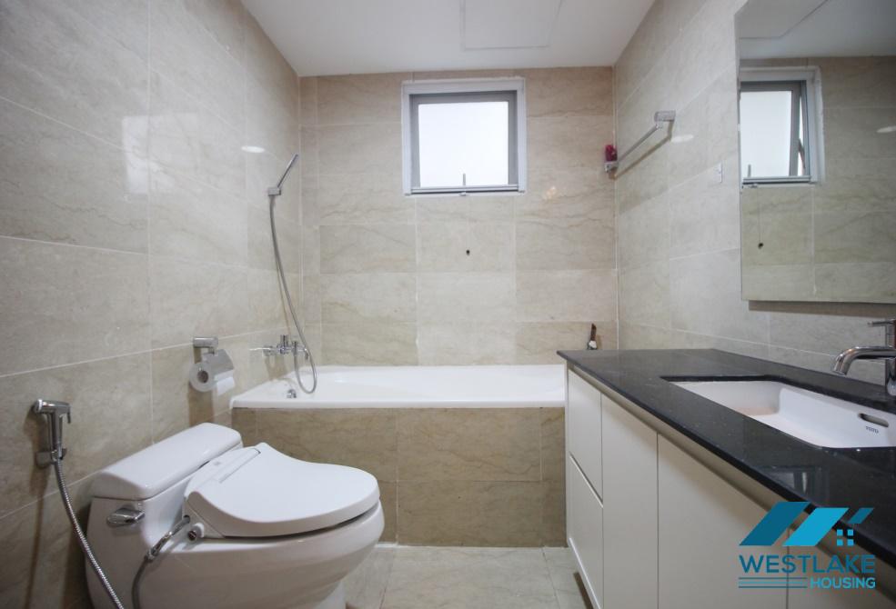 A beautiful and newly-finished 3 bedroom apartment for rent in Ciputra L Tower, Tay Ho, Ha Noi