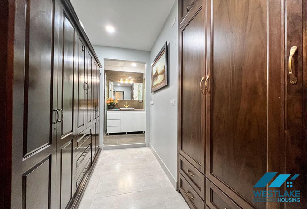 Spacious 4 bedrooms apartment in Ciputra for rent, L Tower, Tay Ho, Ha Noi