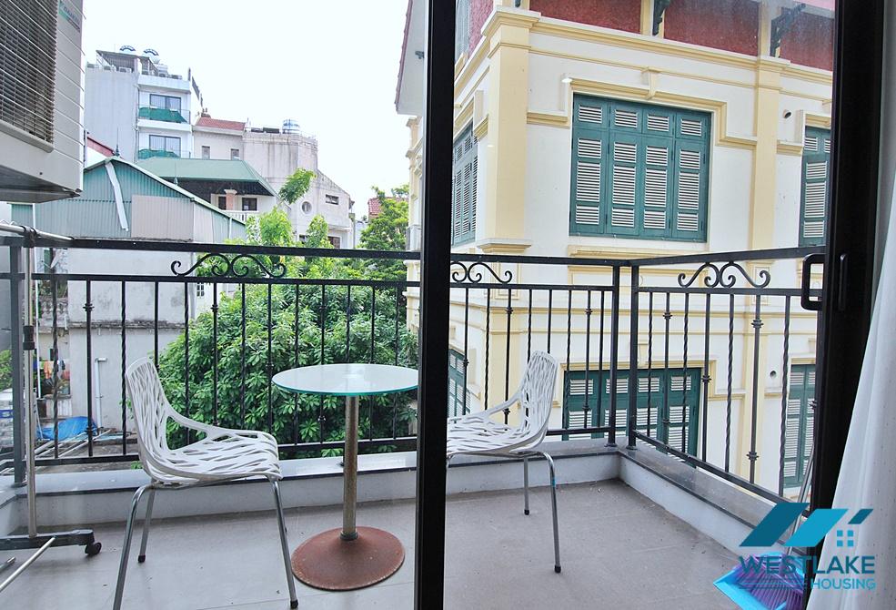 A bright and spacious apartment for rent in Yen phu, Tay Ho, Ha Noi