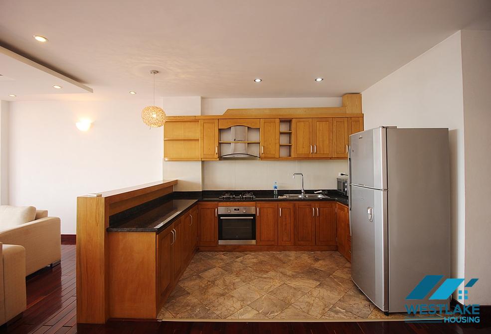 Nice and spacious 02 bedrooms apartment for rent in Truc Bach area, Ba Dinh, Ha Noi
