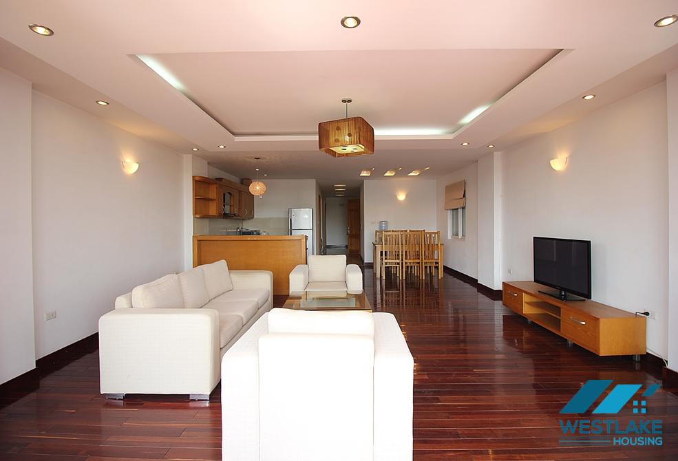 Nice and spacious 02 bedrooms apartment for rent in Truc Bach area, Ba Dinh, Ha Noi