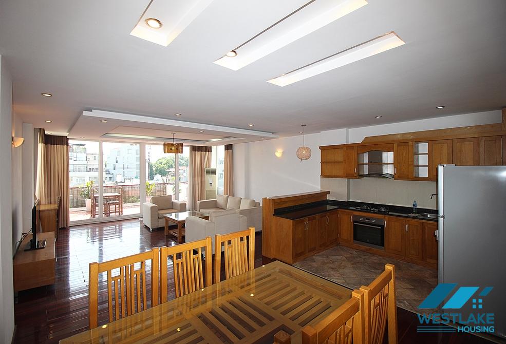 Nice and spacious 02 bedrooms apartment for rent in Truc Bach area, Ba Dinh, Ha Noi