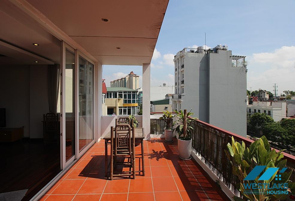 Nice and spacious 02 bedrooms apartment for rent in Truc Bach area, Ba Dinh, Ha Noi