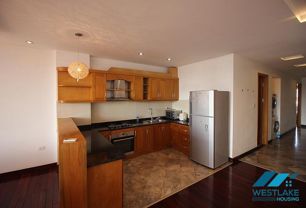 Nice and spacious 02 bedrooms apartment for rent in Truc Bach area, Ba Dinh, Ha Noi
