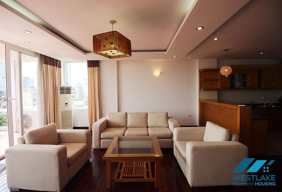 Nice and spacious 02 bedrooms apartment for rent in Truc Bach area, Ba Dinh, Ha Noi