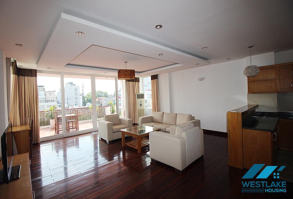 Nice and spacious 02 bedrooms apartment for rent in Truc Bach area, Ba Dinh, Ha Noi