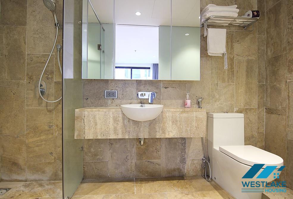 Lake view 2 bedroom apartment for rent in Yen phu, Tay Ho, Ha Noi
