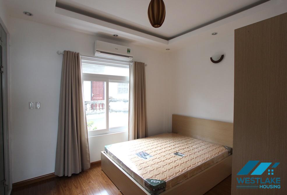 A big 1 bedroom apartment with lake view for rent in Yen Phu, Tay Ho